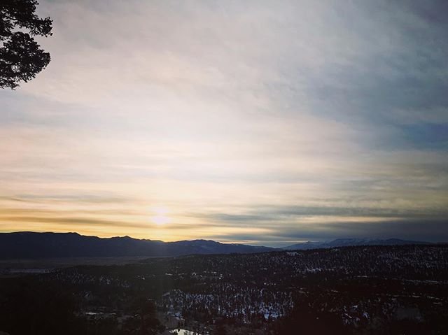 Sunrise @frontierranch last Saturday!! What a beautiful place